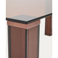 Обеденный стол Adularia коричневый 200 x 100 см6